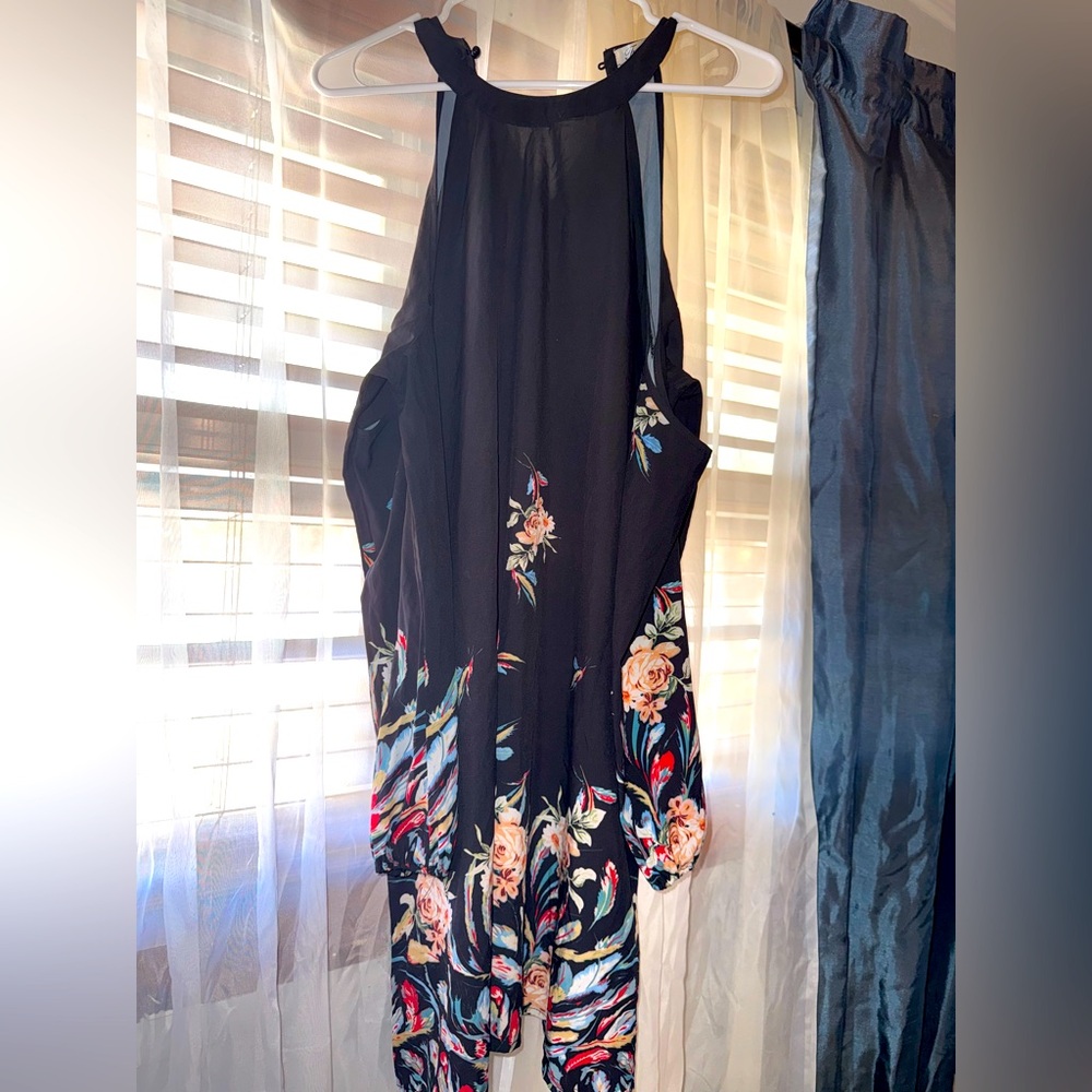 Cold shoulder dress